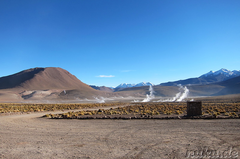 Anfahrt zum Machuca Village in der Atacamawüste, Chile