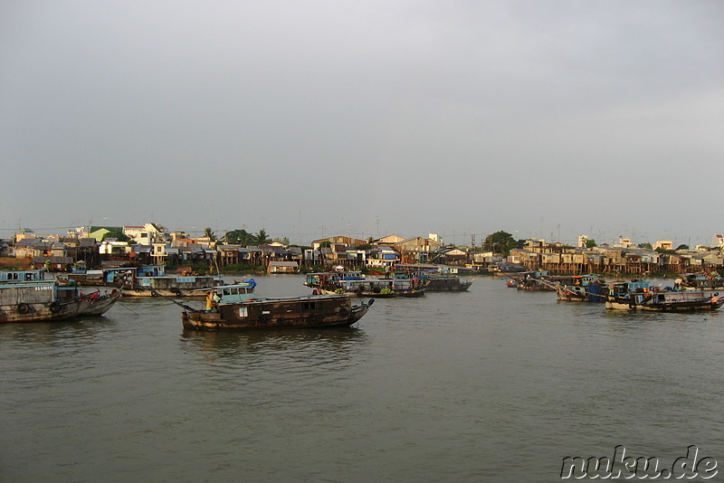 Ankunft in Chau Doc am nächsten Morgen