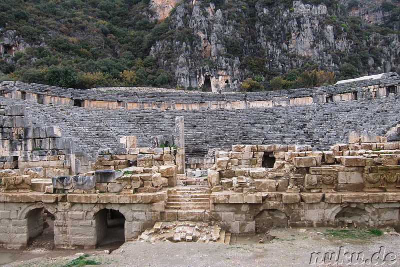 Antikes Theater in Myra, Türkei