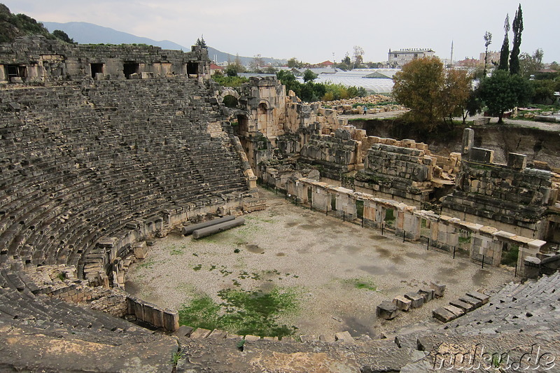 Antikes Theater in Myra, Türkei