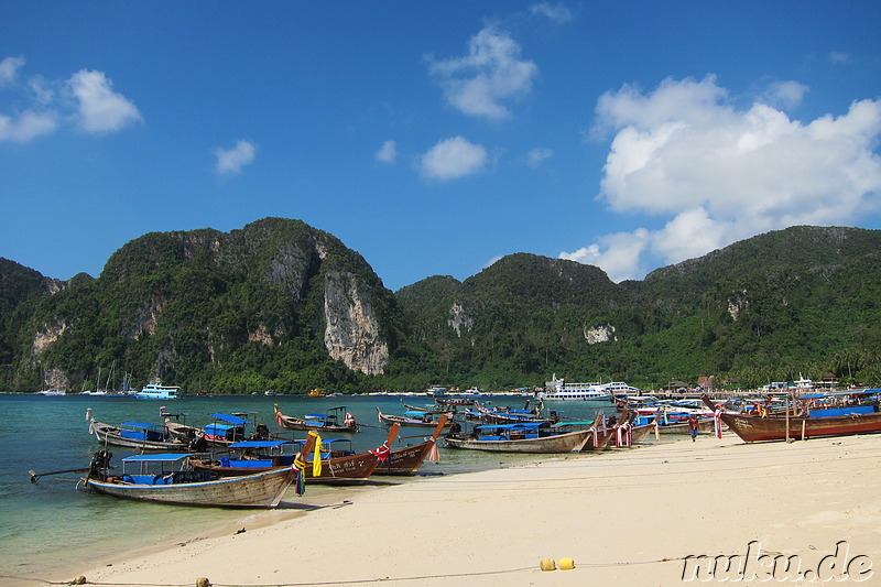 Ao Ton Sai Bay auf Ko Phi Phi, Thailand