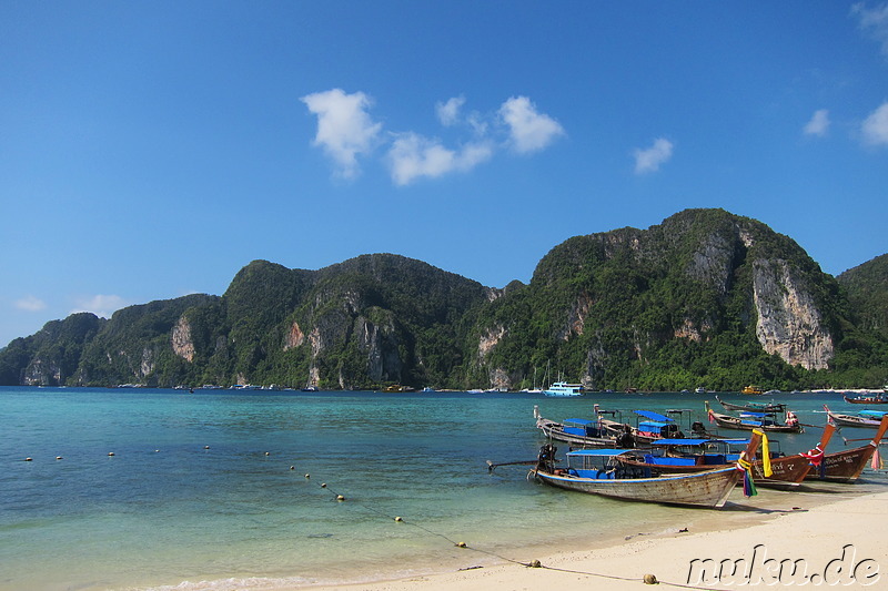 Ao Ton Sai Bay auf Ko Phi Phi, Thailand