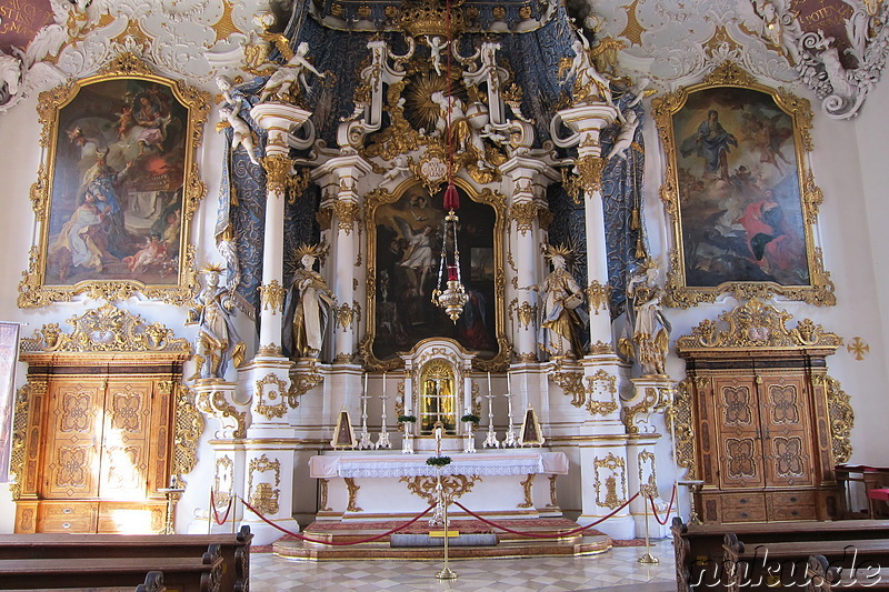 Asamkirche Maria de Victoria in Ingolstadt, Bayern