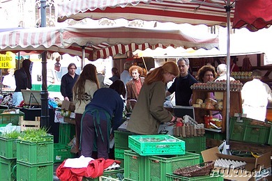 At the market