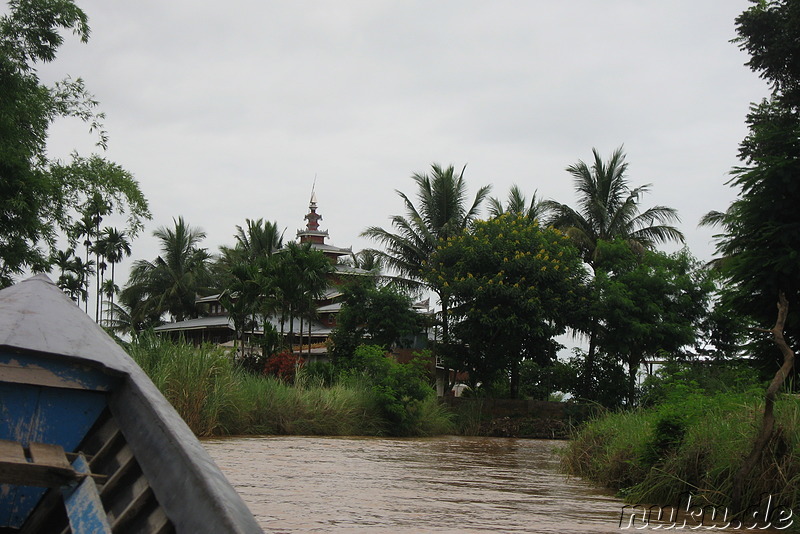 Auf dem Inle Lake zwischen Inthein und Tha Lay, Myanmar