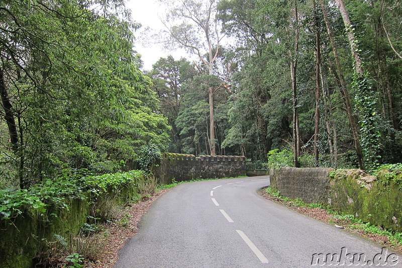 Auf dem Weg zum Castelo dos Mouros in Sintra, Portugal