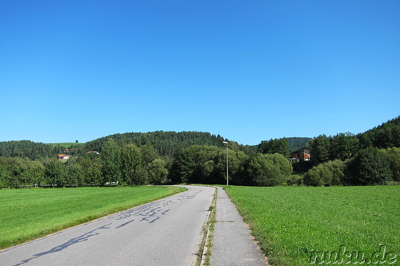 Auf dem Weg zum ersten Wegpunkt