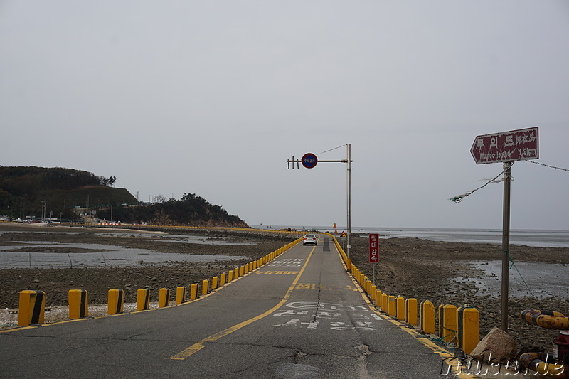 Auf dem Weg zum Fähranleger auf Jamjindo Island, Korea