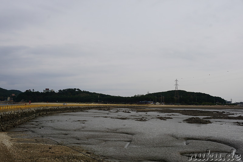 Auf dem Weg zum Fähranleger auf Jamjindo Island, Korea