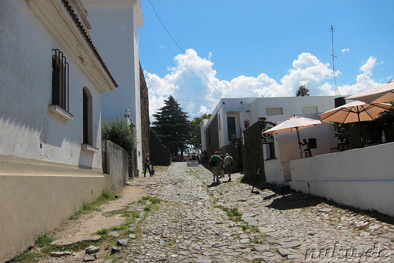 Auf dem Weg zum Leuchtturm Faro in Colonia, Uruguay