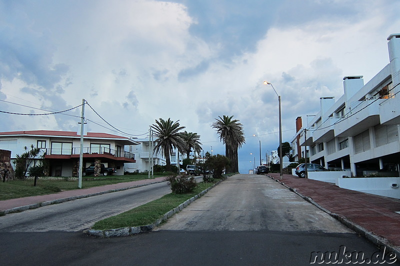 Auf dem Weg zum Leuchtturm von Punta del Este, Uruguay