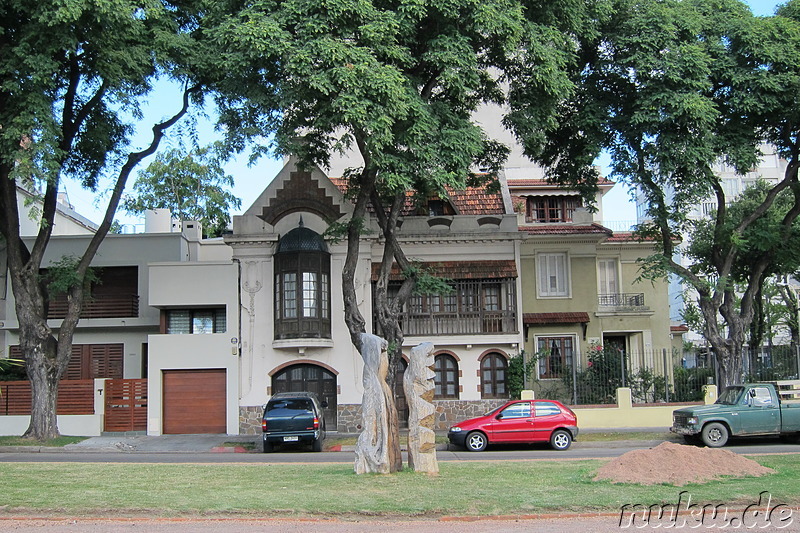 Auf dem Weg zum Parque Rodo in Montevideo, Uruguay