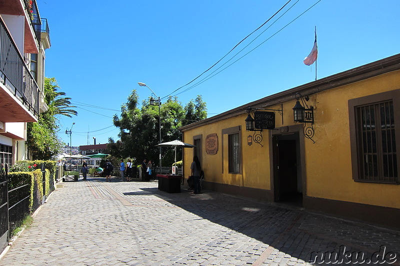 Aufzugsanlagen in Valparaiso, Chile