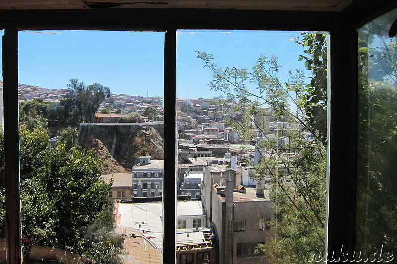 Aufzugsanlagen in Valparaiso, Chile