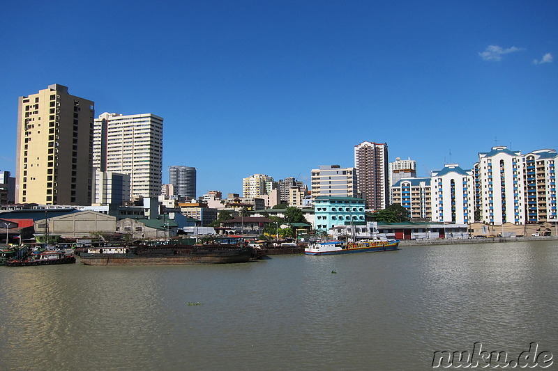 Ausblick auf Manila vom Fort Santiago