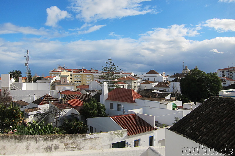 Ausblick auf Tavira von der Burg