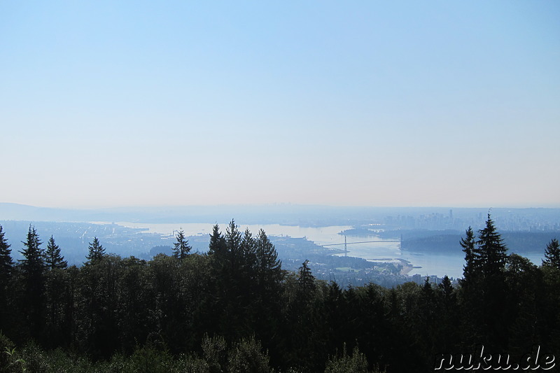 Aussichtspunkt bei Vancouver, Kanada