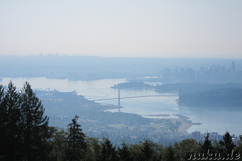 Aussichtspunkt bei Vancouver, Kanada