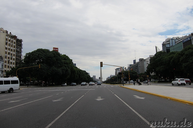 Avenida de Mayo in Buenos Aires, Argentinien