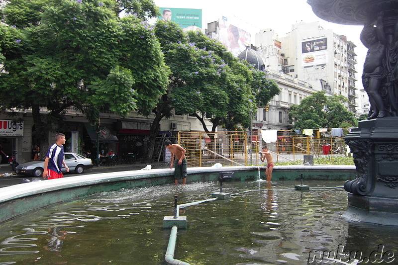 Avenida de Mayo in Buenos Aires, Argentinien