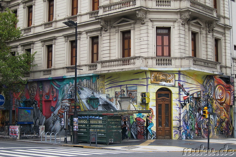 Avenida de Mayo in Buenos Aires, Argentinien