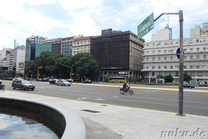 Avenida de Mayo in Buenos Aires, Argentinien