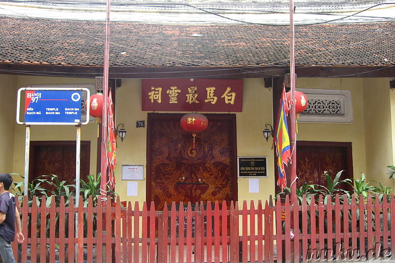 Bach Ma Tempel in Hanoi, Vietnam