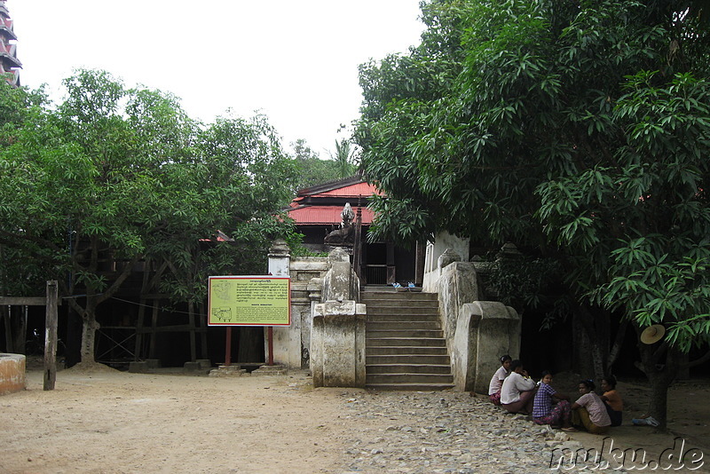 Bagaya Kyaung - Kloster in Inwa bei Mandalay, Myanmar