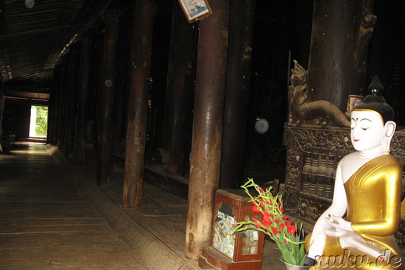 Bagaya Kyaung - Kloster in Inwa bei Mandalay, Myanmar