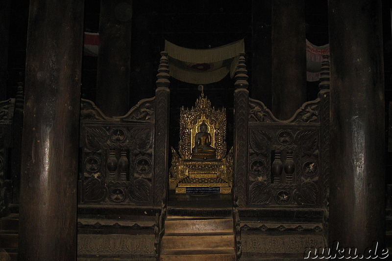 Bagaya Kyaung - Kloster in Inwa bei Mandalay, Myanmar