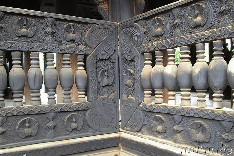 Bagaya Kyaung - Kloster in Inwa bei Mandalay, Myanmar