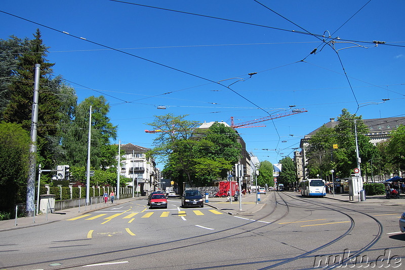 Bahnhofsstraße in Zürich, Schweiz