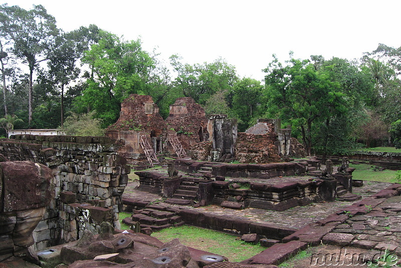 Bakong Tempel der Rolous Group in Angkor, Kambodscha