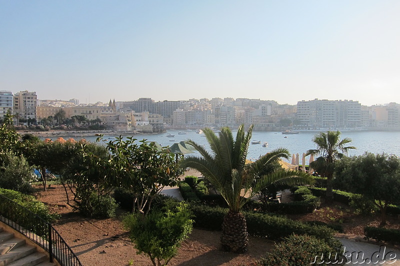 Balluta Bay in Sliema, Malta