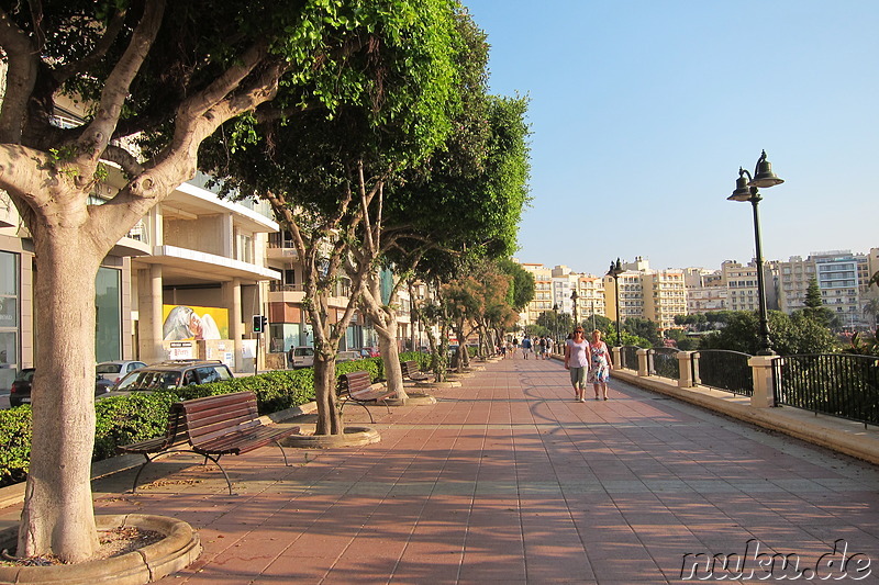 Balluta Bay in Sliema, Malta