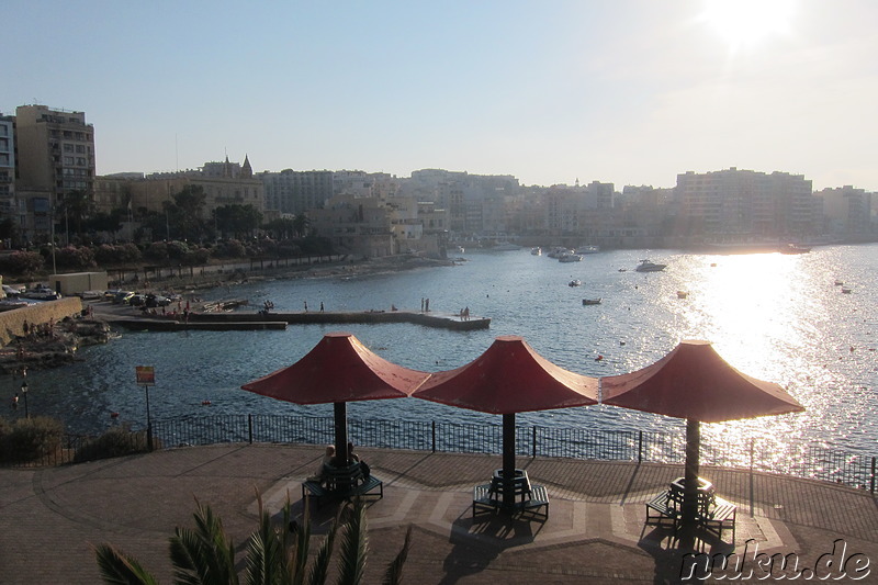 Balluta Bay in Sliema, Malta