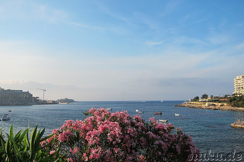 Balluta Bay in Sliema, Malta