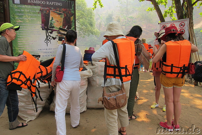 Bamboo Rafting in Chiang Mai, Thailand