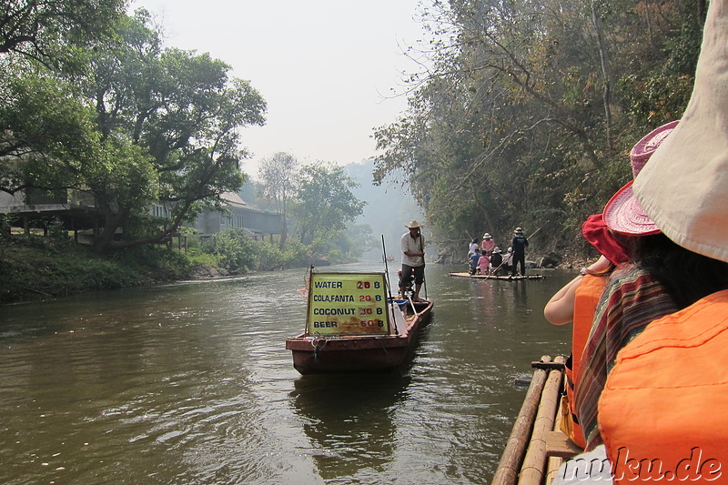 Bamboo Rafting in Chiang Mai, Thailand