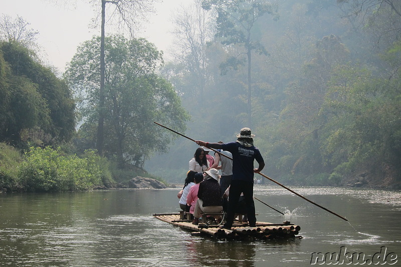 Bamboo Rafting in Chiang Mai, Thailand