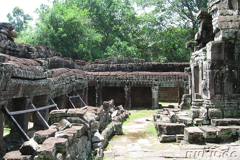 Banteay Kdei Tempel in Angkor, Kambodscha