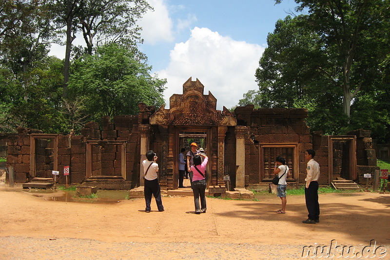 Banteay Srei Tempel in Angkor, Kambodscha