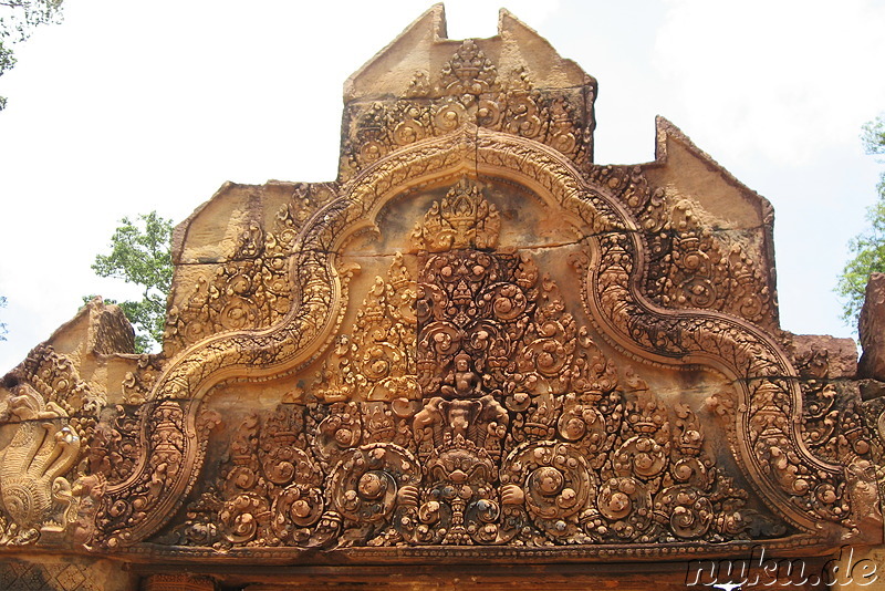 Banteay Srei Tempel in Angkor, Kambodscha