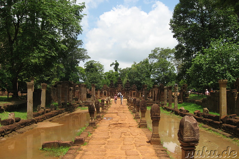 Banteay Srei Tempel in Angkor, Kambodscha