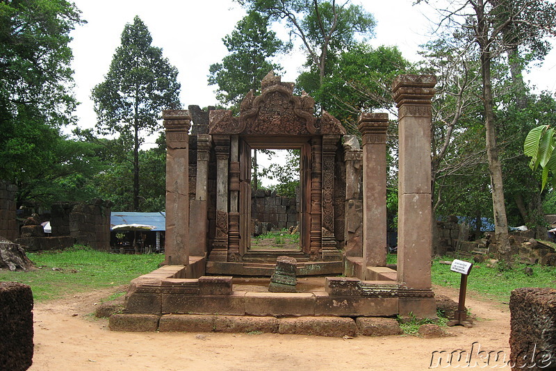 Banteay Srei Tempel in Angkor, Kambodscha