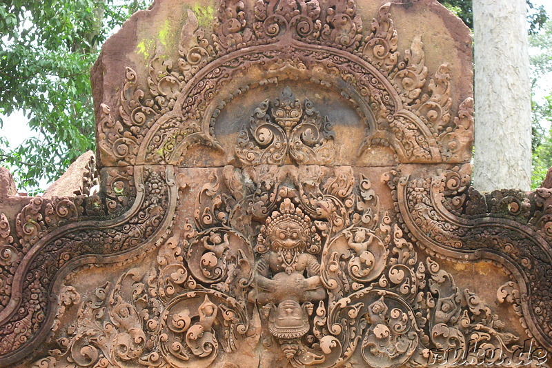 Banteay Srei Tempel in Angkor, Kambodscha