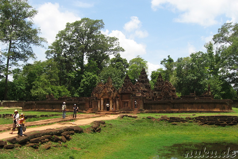 Banteay Srei Tempel in Angkor, Kambodscha