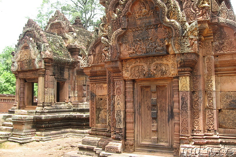 Banteay Srei Tempel in Angkor, Kambodscha