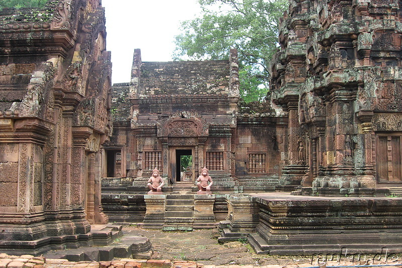 Banteay Srei Tempel in Angkor, Kambodscha