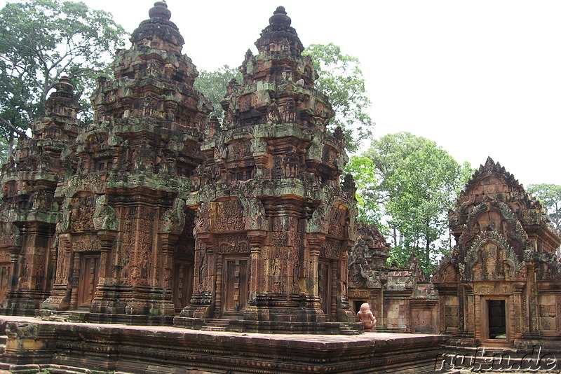 Banteay Srei Tempel in Angkor, Kambodscha